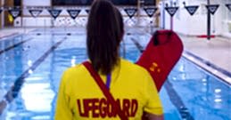 RLSS Lifeguards watching over the pool